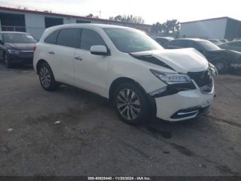  Salvage Acura MDX