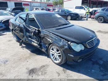  Salvage Mercedes-Benz C-Class