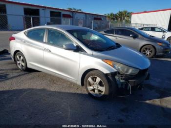  Salvage Hyundai ELANTRA