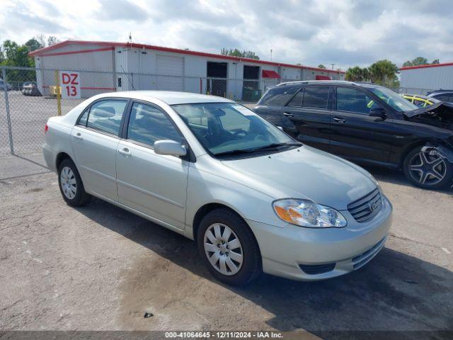  Salvage Toyota Corolla