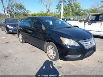  Salvage Nissan Sentra