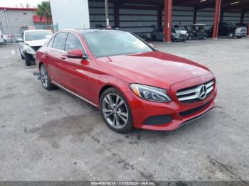  Salvage Mercedes-Benz C-Class