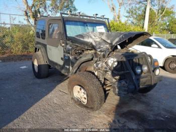  Salvage Jeep Wrangler