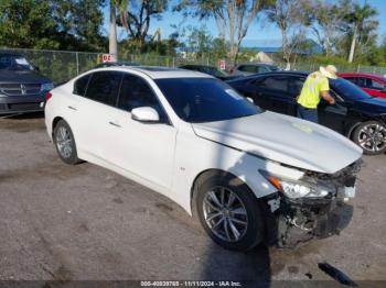  Salvage INFINITI Q50