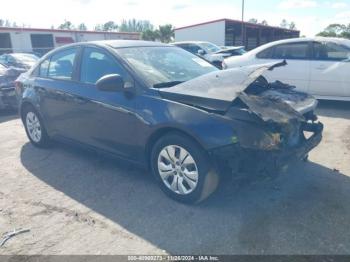  Salvage Chevrolet Cruze