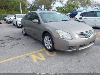  Salvage Nissan Maxima