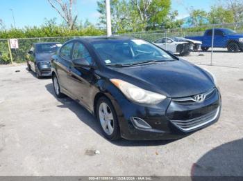  Salvage Hyundai ELANTRA