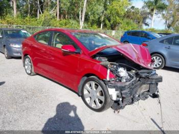  Salvage Hyundai ELANTRA