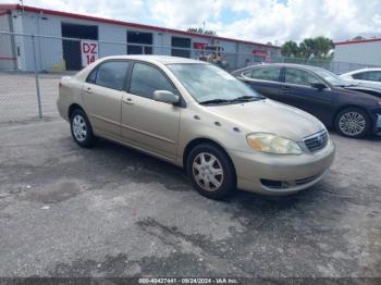  Salvage Toyota Corolla