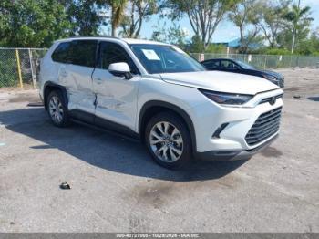  Salvage Toyota Grand Highlander