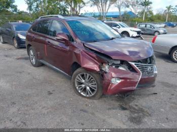  Salvage Lexus RX