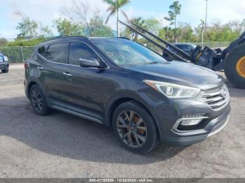  Salvage Hyundai SANTA FE