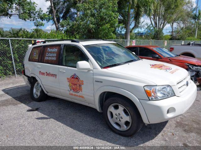  Salvage Toyota Highlander