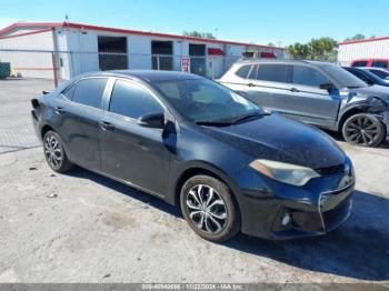  Salvage Toyota Corolla