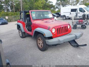  Salvage Jeep Wrangler