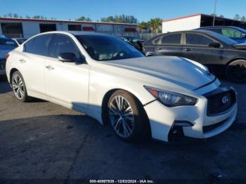  Salvage INFINITI Q50