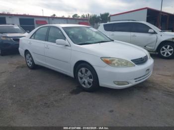  Salvage Toyota Camry