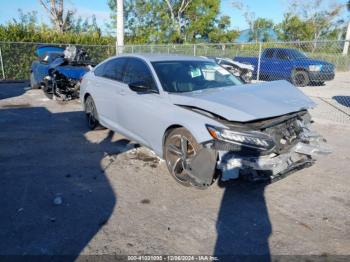  Salvage Honda Accord