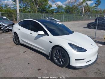  Salvage Tesla Model 3