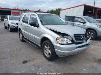  Salvage Mercedes-Benz M-Class