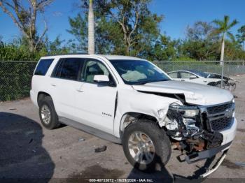  Salvage Chevrolet Tahoe