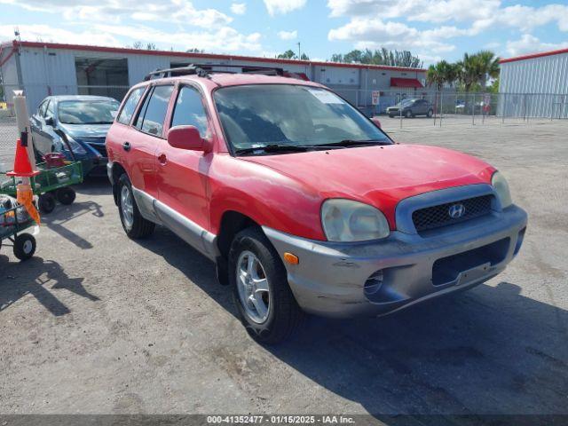  Salvage Hyundai SANTA FE