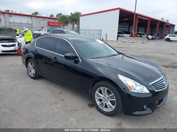  Salvage INFINITI G37