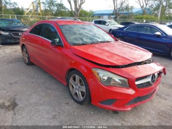  Salvage Mercedes-Benz Cla-class