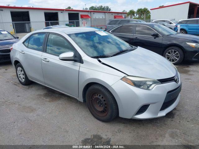  Salvage Toyota Corolla