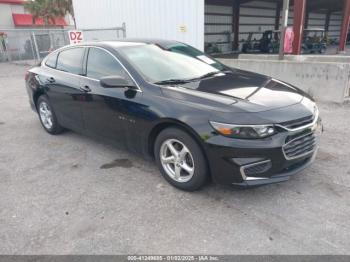  Salvage Chevrolet Malibu