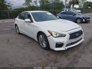  Salvage INFINITI Q50