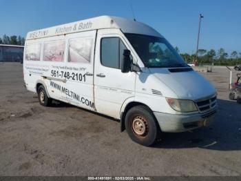  Salvage Dodge Sprinter Van 2500