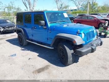  Salvage Jeep Wrangler