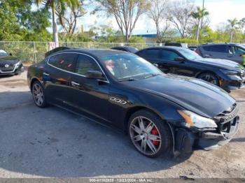  Salvage Maserati Quattroporte