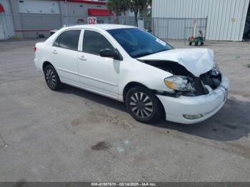  Salvage Toyota Corolla