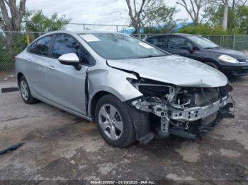  Salvage Chevrolet Cruze