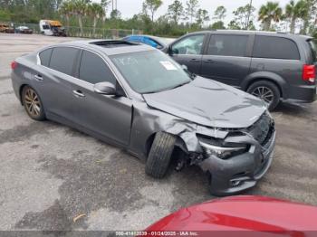  Salvage INFINITI Q50