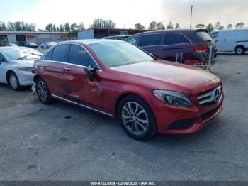  Salvage Mercedes-Benz C-Class