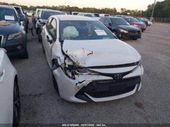  Salvage Toyota Corolla