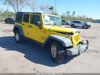  Salvage Jeep Wrangler