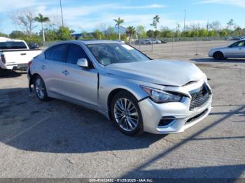  Salvage INFINITI Q50