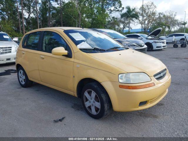  Salvage Chevrolet Aveo 5