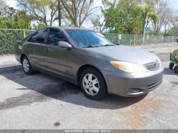  Salvage Toyota Camry