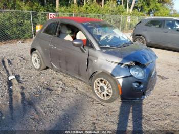  Salvage FIAT 500c