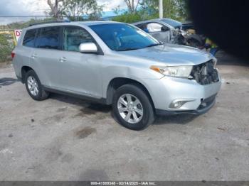  Salvage Toyota Highlander