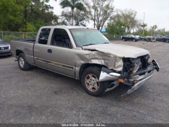  Salvage Chevrolet Silverado 1500