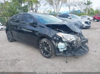  Salvage Toyota Corolla