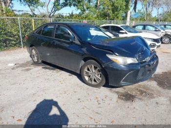  Salvage Toyota Camry