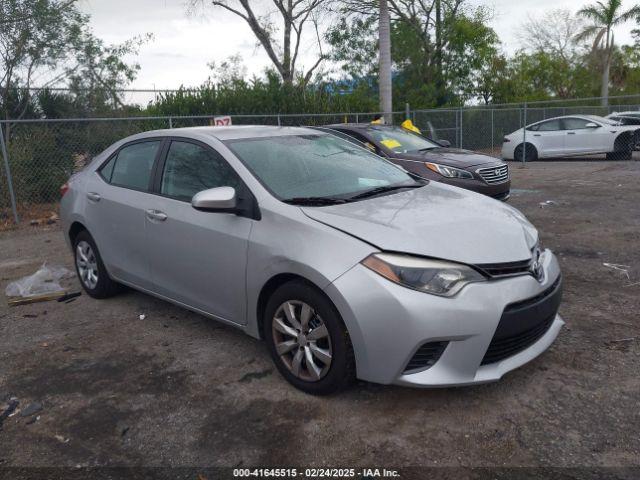  Salvage Toyota Corolla