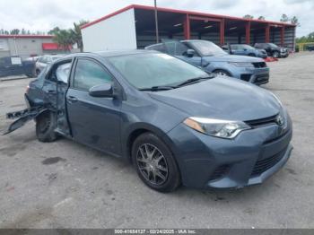  Salvage Toyota Corolla